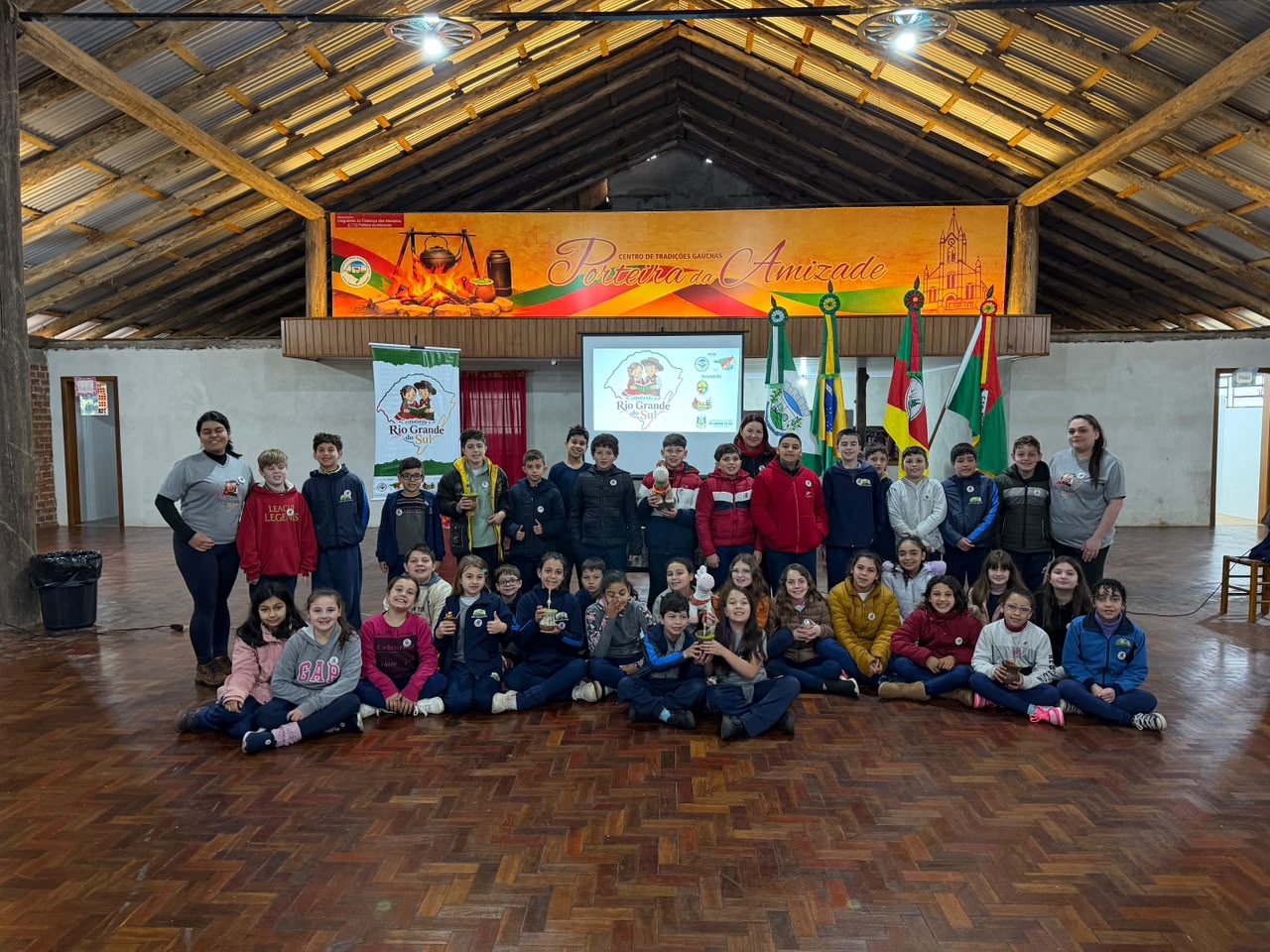 Aprender sobre o RS ficou ainda mais especial para os alunos da EMEF Santo Antônio