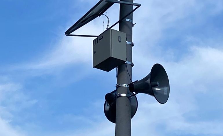 Encantado será o primeiro município do Rio Grande do Sul a instalar sirene inteligente para alertas da Defesa Civil