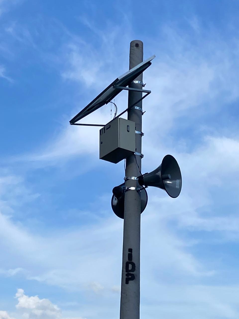 Encantado será o primeiro município do Rio Grande do Sul a instalar sirene inteligente para alertas da Defesa Civil