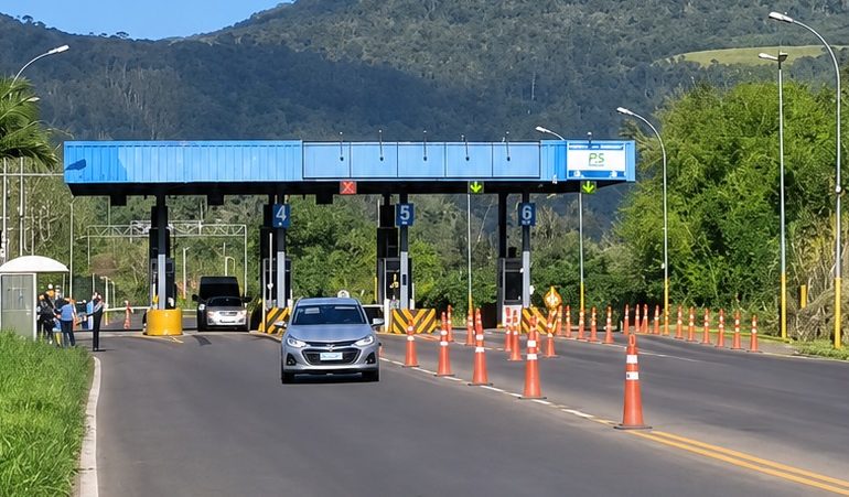 Justiça determina suspensão do pedágio de Encantado enquanto ponte estiver interditada