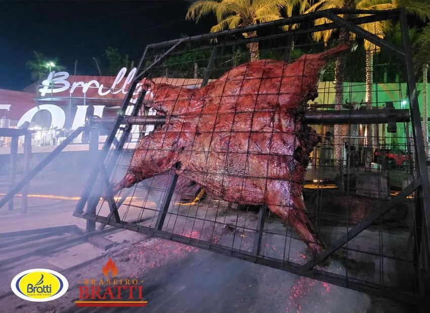 2º Braseiro Bratti terá búfalo de aproximadamente 250 kg assado por mais de 20 horas no 13º Encontro