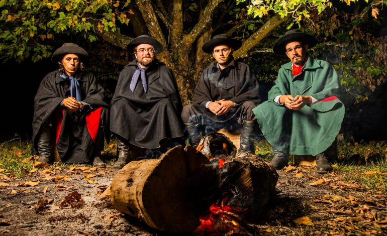 Quarteto Coração de Potro leva a música nativista ao 13º Encontro Farroupilha na noite desta quinta-feira