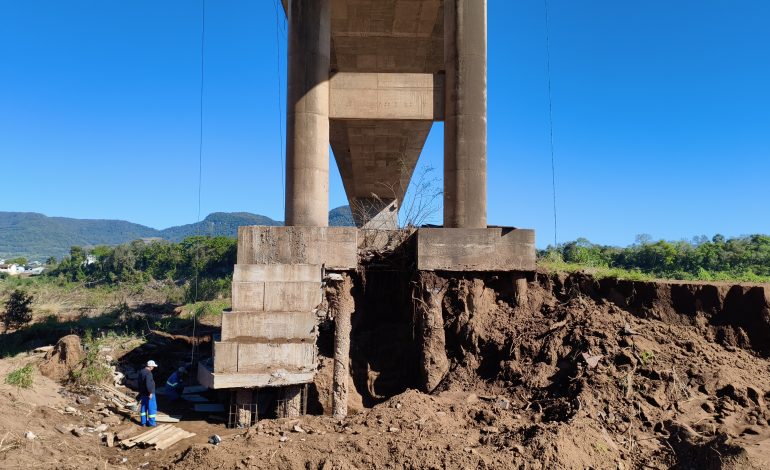 Inspeção do Daer identifica necessidade de intervenção na Ponte entre Roca Sales e Encantado