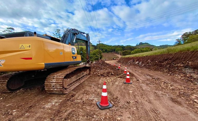 Motoristas devem redobrar a atenção no trecho de obras entre Relvado e Coqueiro Baixo