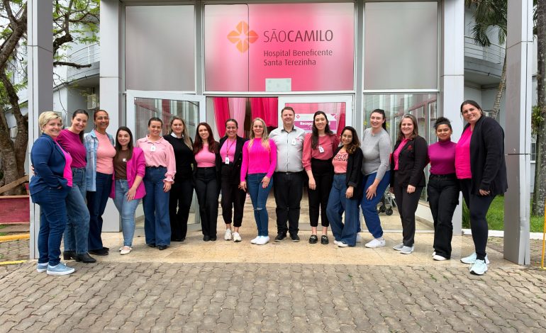 Outubro Rosa: HBST leva conscientização sobre o câncer de mama a todos os setores do hospital