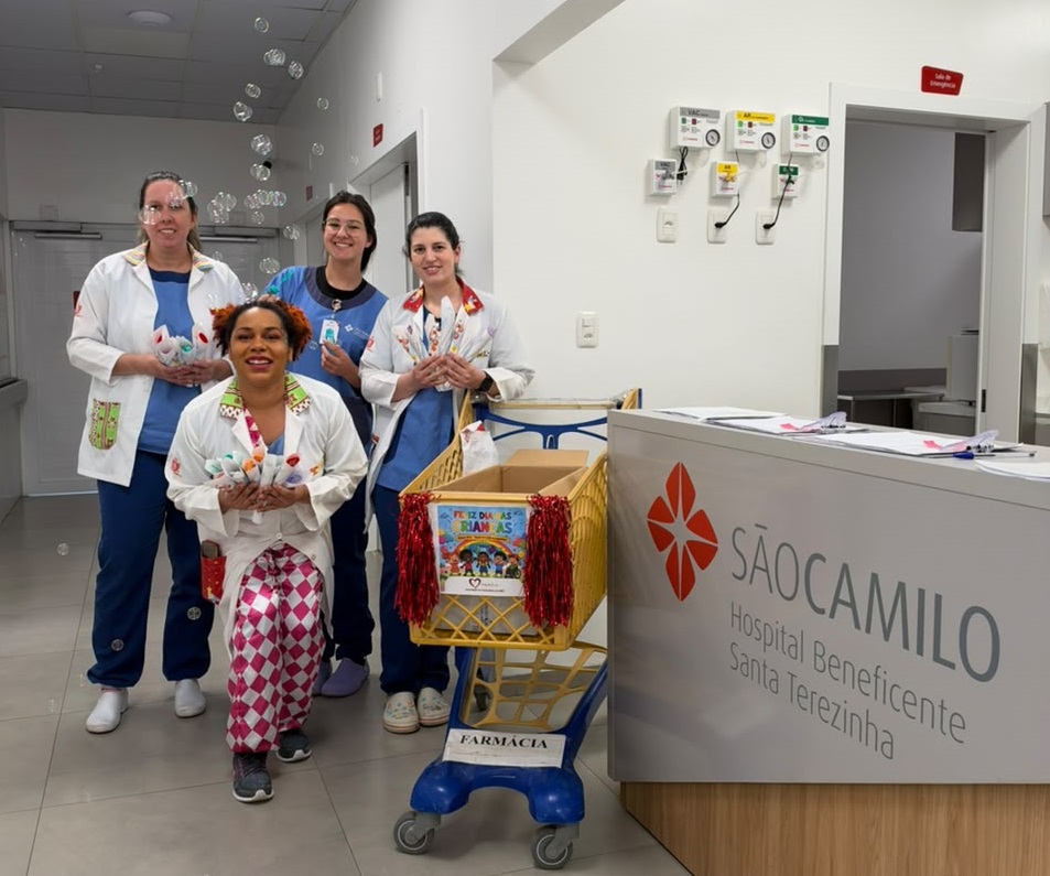 Associação dos Funcionários do HBST promove ação especial no Dia das Crianças