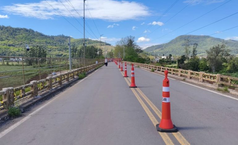EGR prevê reabertura total da ponte sobre o Rio Guaporé, na ERS-129, nesta quarta-feira (28)