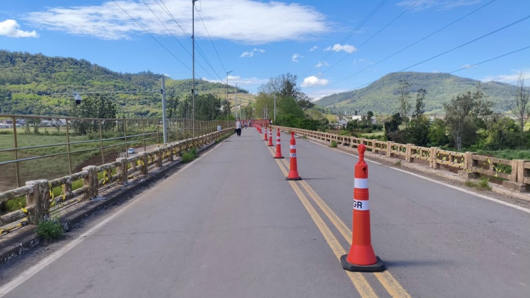 EGR prevê reabertura total da ponte sobre o Rio Guaporé, na ERS-129, nesta quarta-feira (28)